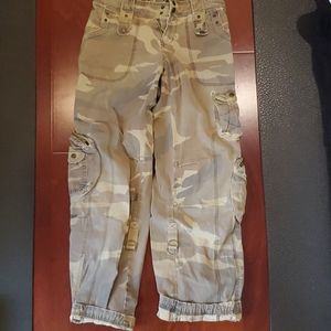 Abercrombie vintage camouflage fatigues